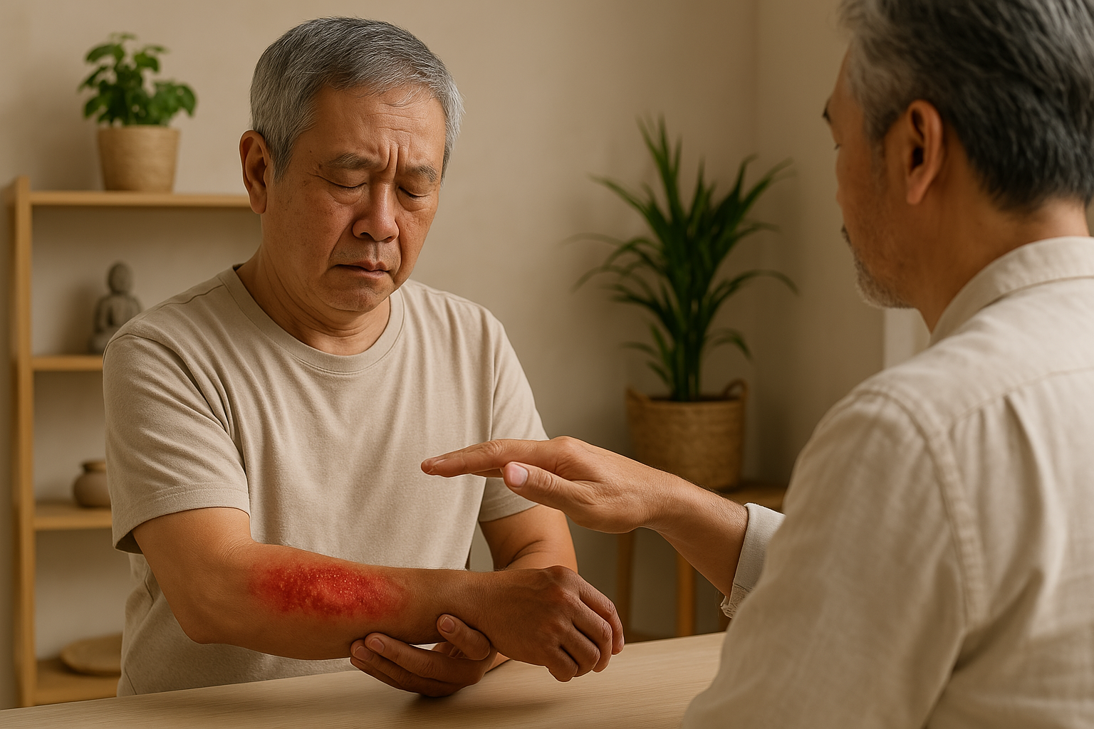 Douleurs, brûlures et coupe du feu
